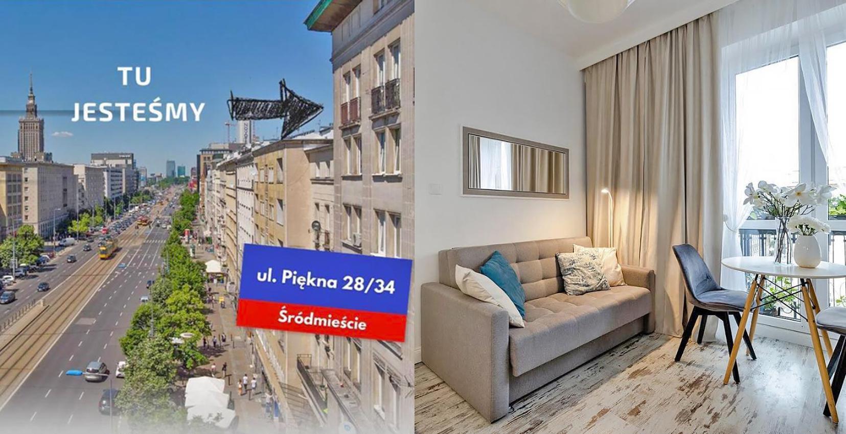 바르샤바 Lux Apartament W Centrum, Plac Konstytucji, Klimatyzacja, Widokowy 아파트 외부 사진